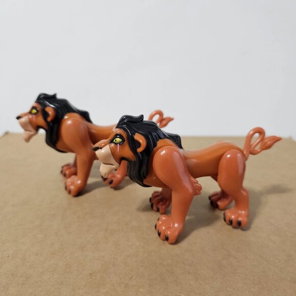 Bundle Burger King Lion King Toys + BONUS Trading Card Vintage Disney - Picture 3 of 15